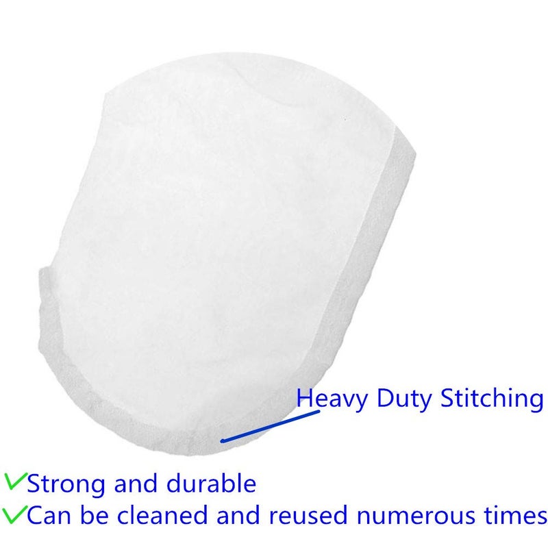 Honritone Nylon Mesh Filter Socks 4 Inch Ring 50/100 / 200/300 Micron - by 15 Inch Long â€“ Aquarium Filter Bags - 2 Pack (75 Micron - 4 x 15 Inch) - Image 5